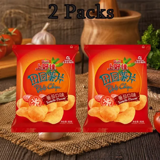 OISHI Potato Chips 2.82oz(80g)*2packs