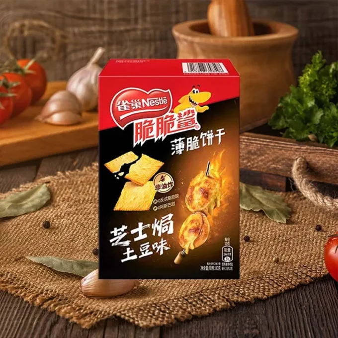 Nestle Crispy Shark Crackers 2.82oz(80g)*2boxs