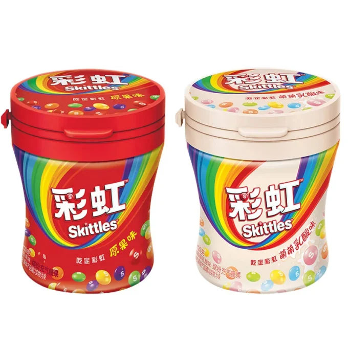 Skittles Candy Canned 4.24oz(120g)*2 Cans
