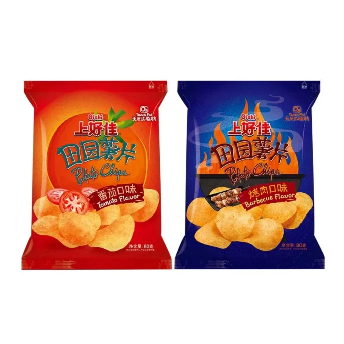 OISHI Potato Chips 2.82oz(80g)*2packs