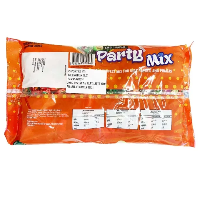 Party Mix Candy 3.3lb*1 Pack Super Sized Candy Mixed Candy With An Unbeatable Amount Of Candy Gummies, Lollipops, Hard Candies