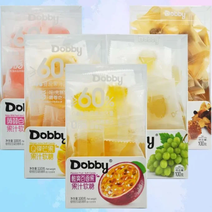 Dobby Jelly Drops 3.53/3.88oz(100/110g)*2 Packs