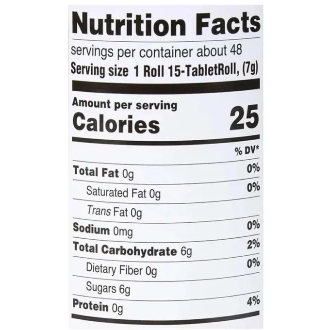 Smarties Candy Rolls Original 5oz(142g)*1 pack Hard Candy