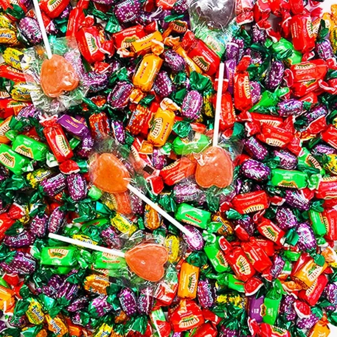 Party Mix Candy 3.3lb*1 Pack Super Sized Candy Mixed Candy With An Unbeatable Amount Of Candy Gummies, Lollipops, Hard Candies