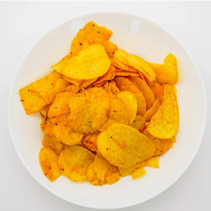 OISHI Potato Chips 2.82oz(80g)*2 packs Large package, durable, casual, zero food, mixed snacks